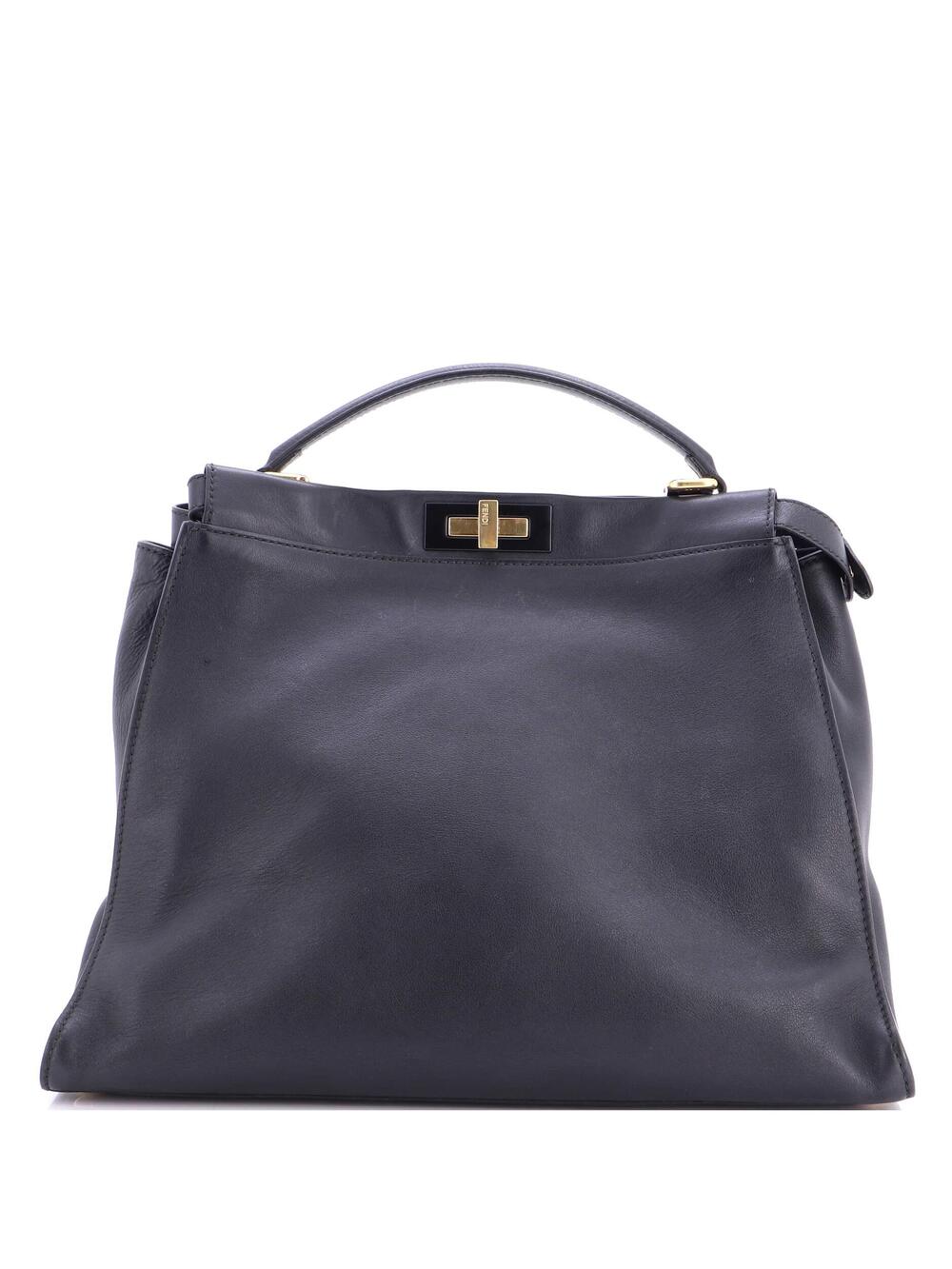 Fendi Peekaboo Bag Rigid Leather Large #285250F13B